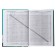 The diary is notathered on a5 160 sheets stitch, 7BC cardboard, matte lamination, foil "marble turquoise. Collage"