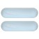 ONLYTOP dumbbells for universal burden, 2 pcs., 1 kg, blue color