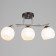 Brianna chandelier 3XE27 40W chrome 55x26x25 cm Bayerlux