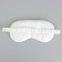 Silk mask for sleep "Unicorn", 20 x 9 cm, white color