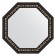 Mirror in the baguette frame, black Ardeko 81 mm, 75.0x75.0 cm