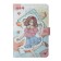 Gift notebook, A6, 112 sheets, color block, with a curly knife, PVC cover, "anime", mix