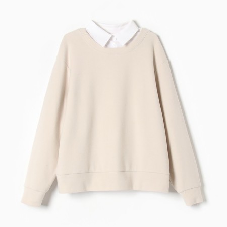 Jumper female, light-beige color, size 44 (s)-4