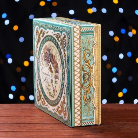 Gift box "Vintage box", 26.4 x 24.1 x 7.6 cm-2