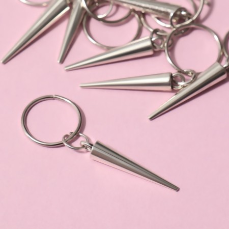Hair piercing "Klin", 4.1 × 1.3 cm, 10 pcs, silver color-2