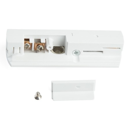 Connector for Feron Squirrel track lamps, white LD1015-6