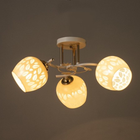 Causte "Fania" 3he27 40W white-gold 48x48x26 cm Bayerlux-2