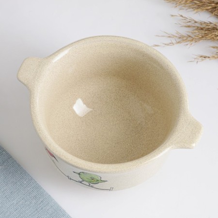 Broth with the Pskovskaya cover 0.5l / 11.5x13cm, melody-2