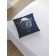 Pillowess decorative "Space Skull", on a zipper, size 45x45 cm