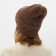 Women's hat Minaku Over One Size 52-58 Brown
