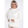 Women's turtleneck, size 52, white color