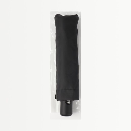 Automatic umbrella "monoton", 3 additions, 8 spokes, r = 48 cm, black color-11