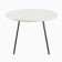 Coffee table "Standard", white ash, d = 650 mm