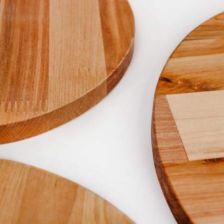 A set of cutting boards "Circle" in the cassette d = 35x1.8; 30x1.8; 25x1.8 cm-8