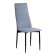 Chair "Wave", black/velor Blue Stone