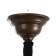 Estheri chandelier 6x40W E27 Coffee-green 75x75x57 cm Bayerlux