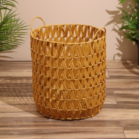 Set of wicker baskets, 3 pcs, 42x38x34 cm-1