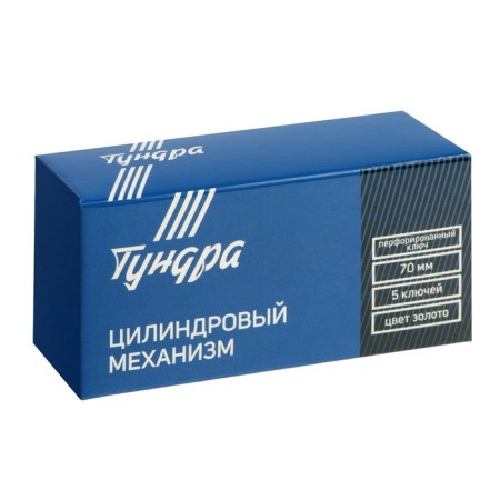 Cylinder mechanism, 70 mm, performance. Key, 5 keys, color gold-1