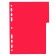 Set of dividers of sheets A5 Office 2000, 5 sheets without indexation, color, plastic 120 μm