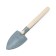 Supplosive scoop, length 30 cm, width 7 cm, wooden handle