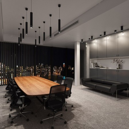 Ceiling accent light (SPOT) ELEKTROSTANDARD, Topper LED 9 W, 80x80x100 mm, IP20, black matte color-2