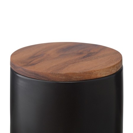 Smart Solutions storage bank, ceramic, black color, 350 ml-5