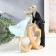 Souvenir Polystone "Lovers - Kiss at the heart" 23x5x24 cm