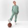 Costume (sweatshirt and trousers) children's minku, olive color, height 122 cm