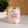Set in a canvel jar "best mommy" soap + washcloth