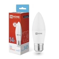 LED lamp In Home, E27, 14 W, 6500 K, glow cold white
