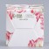 Bonbonniere box, gift packaging, “flowers”, 7.5 x 8 x 7.5 cm