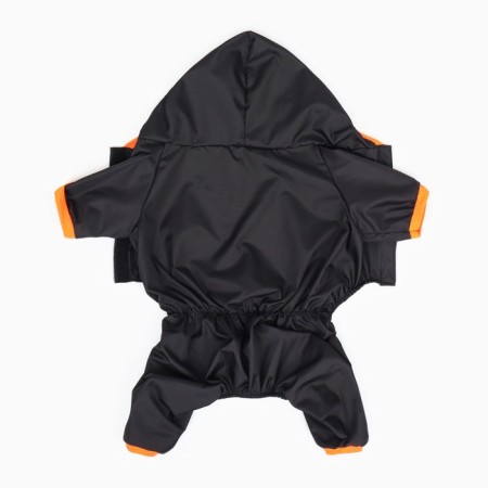 Overalls for animals, without lining, size XS, black-orange-9