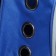 The backpack for carrying animals is transparent, 31 x 28 x 42 cm, blue