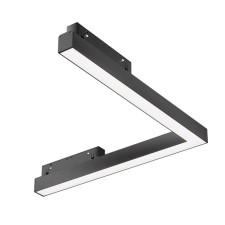 TREE TECHNICAL TR042-24W3K, 24W, 30.2x2.2x4.4 cm, LED, 1440LM, 3000K, Black Color Black