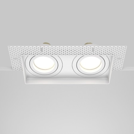 The built-in lamp Technical DL003-02-W, 2x50W, 23x13x3.8 cm, GU10, white color-4