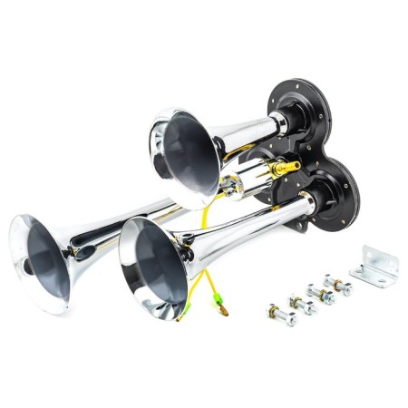 Sound pneumatic sound 165 /230 / 300mm (3-thorn / 24V / chromium)