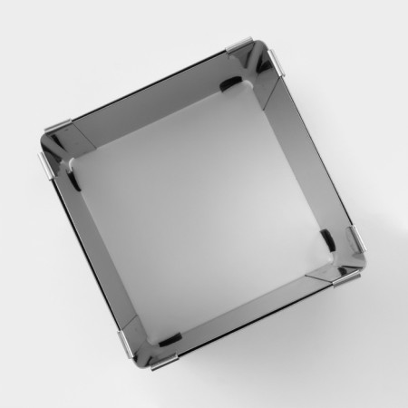 Baking form with “square” size adjustment, h -8.5 cm, 10x10 - 18x18 cm-5
