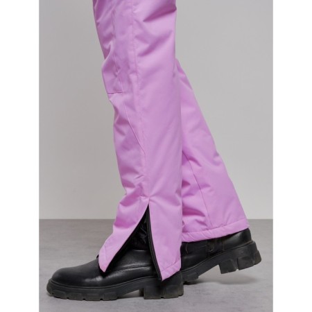 Semi -combinezone ski insulated female winter, size 50, pink color-10