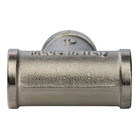 The STOUT SFT -0020-000038, 3/8 ", internal/internal thread, nickelled brass-2