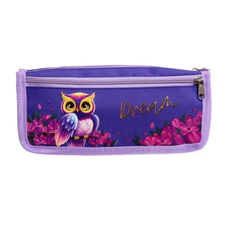 Penal soft, 2 compartments, 80 x 210 x 40 mm, voluminous "owl"-2