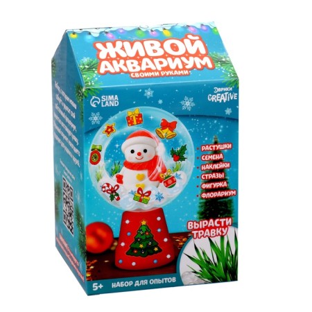 Set for experiments "Living Aquarium: Snowman"-10