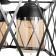Chandelier 2622/3 E27 40W Black 40x40x21-121 cm BayerLux