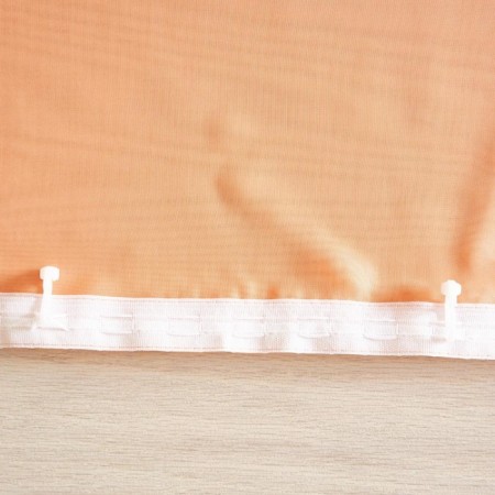 Curtain-tulle for the kitchen Witerra 140x145cm, peach, veil, PE100%-5