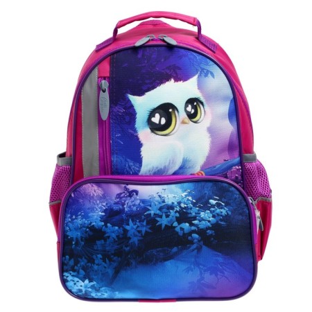 School backpack, 37 x 26 x 13 cm, ergonomic back, calligrata orth "owl"-10
