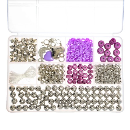 Set for creativity "Create jewelry", purple-3