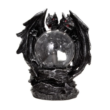 Plasmic ball "Two -headed dragon" 21*10*12 cm-7