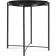 TRAY 1 Metal coffee table, black 46x46x52 cm