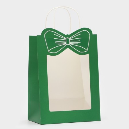 Gift package with the eye "Bant", 30 x 22 x 14, green-1