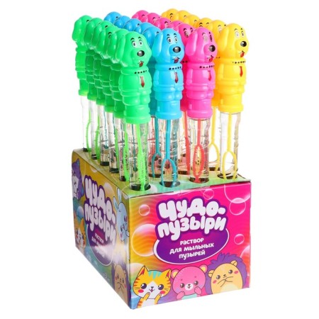 Soap bubbles "Dog", 100 ml, mix