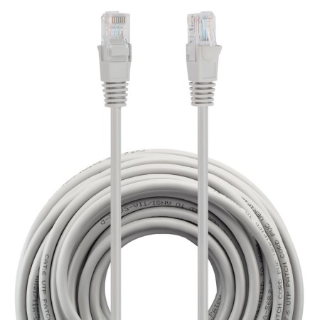Buro UTP 4 pairs CAT6 CCA Molded 20M Gray RJ-45 (M) -RJ-45 (M)-1